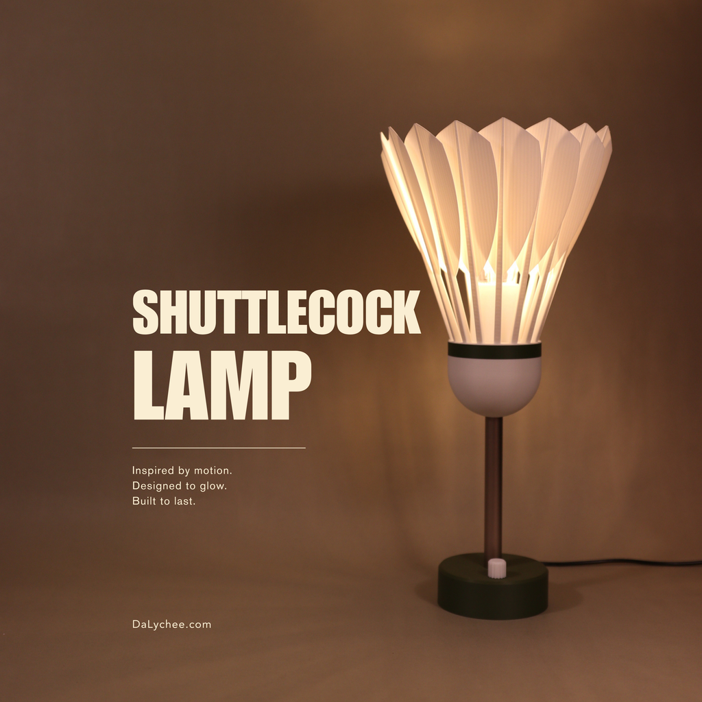 Dimmable Lamp - Olympic Badminton Shuttlecock  – LED Desk Light