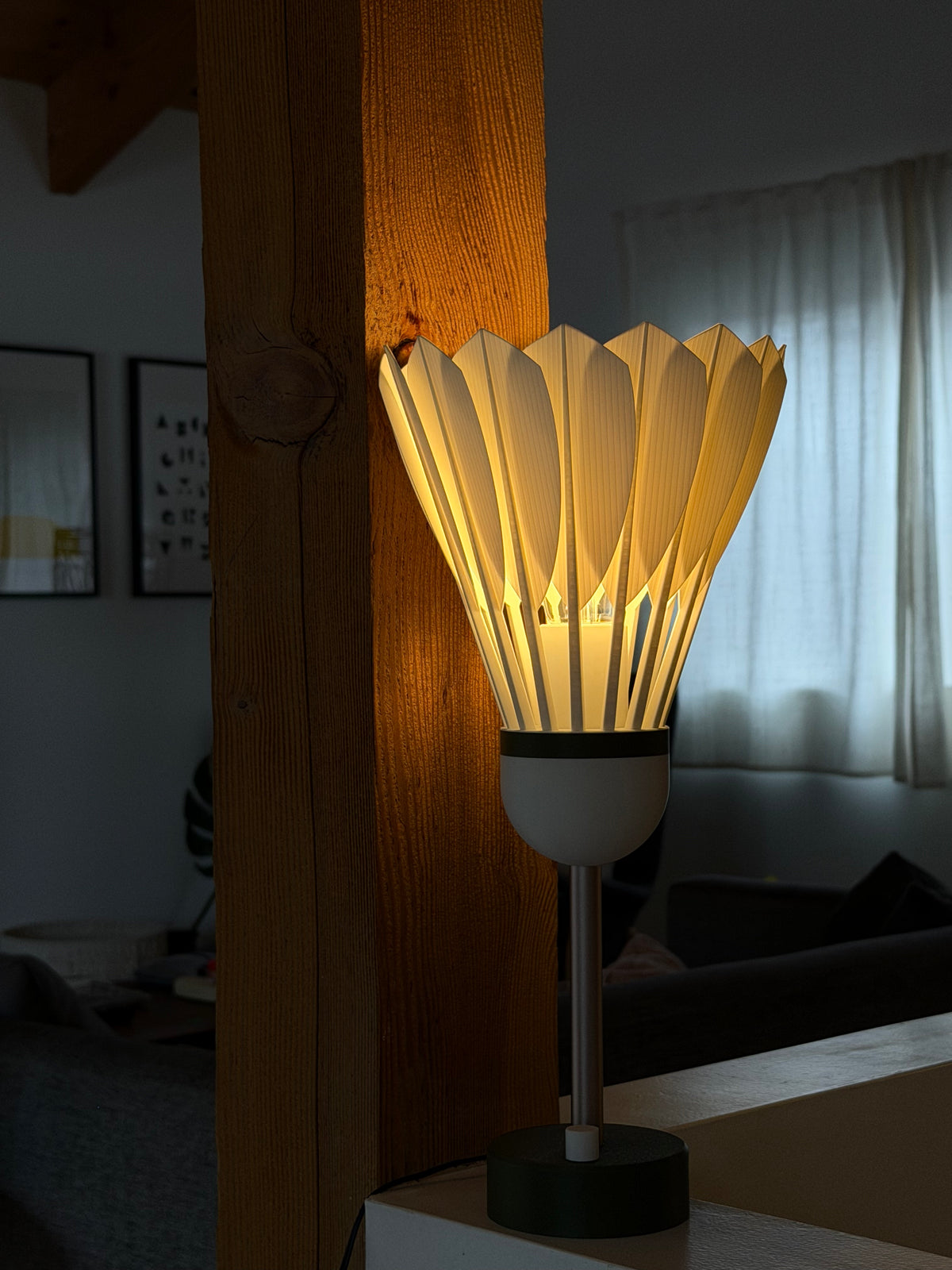 Dimmable Lamp - Olympic Badminton Shuttlecock  – LED Desk Light