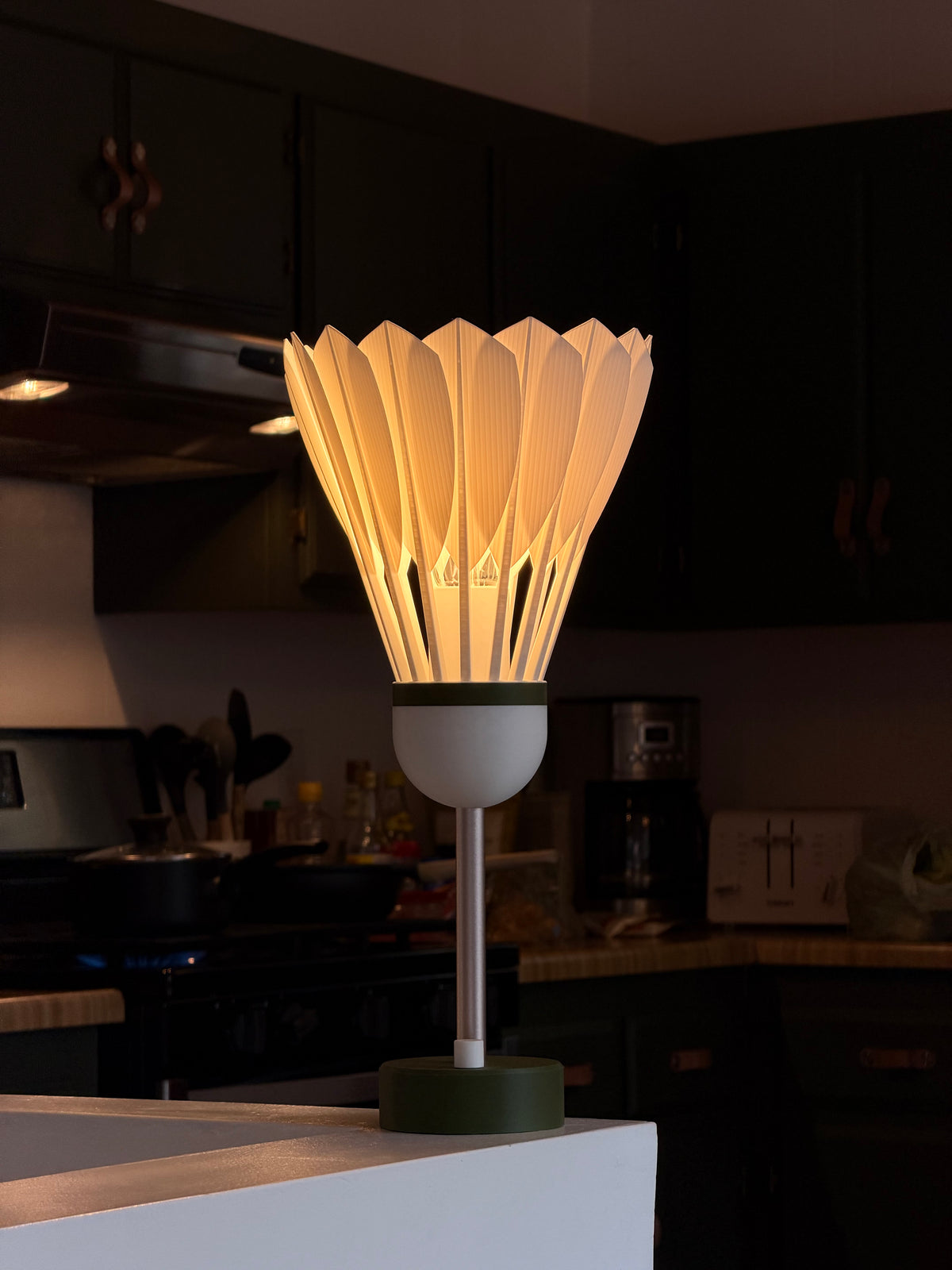 Dimmable Lamp - Olympic Badminton Shuttlecock  – LED Desk Light